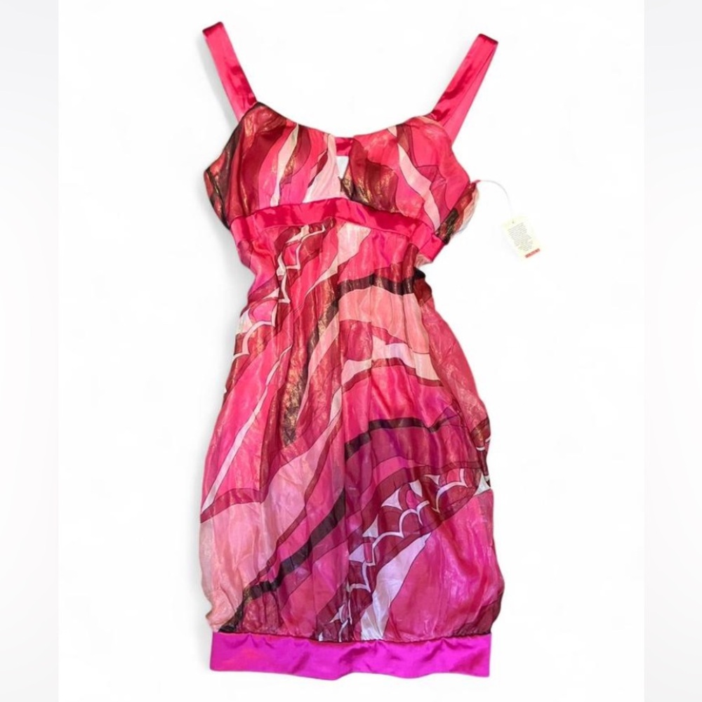 Y2K Sue Wong Mini Dress